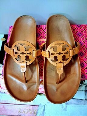 Tory Burch Cloud Open Toe Sandals In EXC. Size 8.5